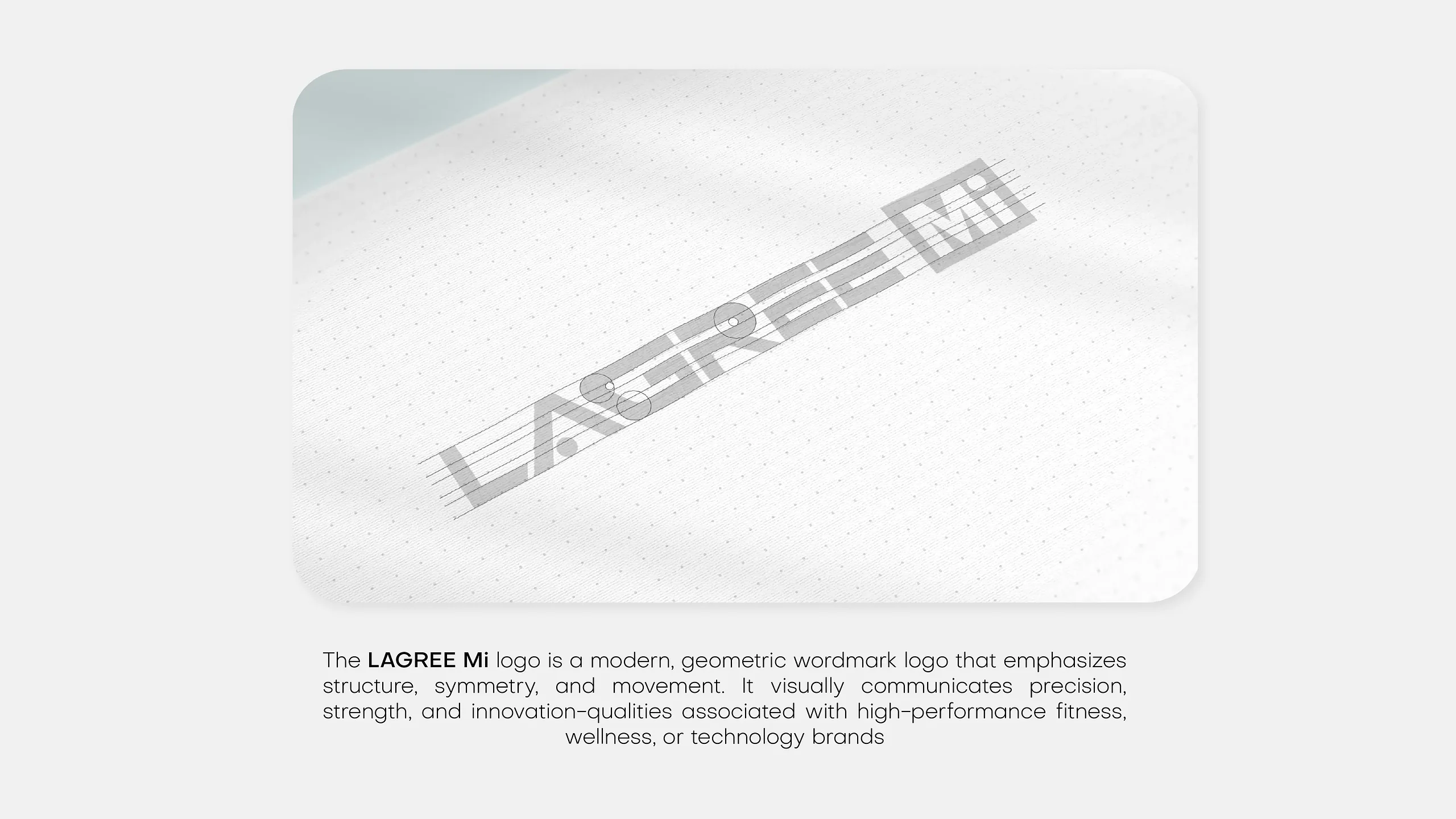 Branding & Logo Design for Lagree Mi Fitness Studio, image 1