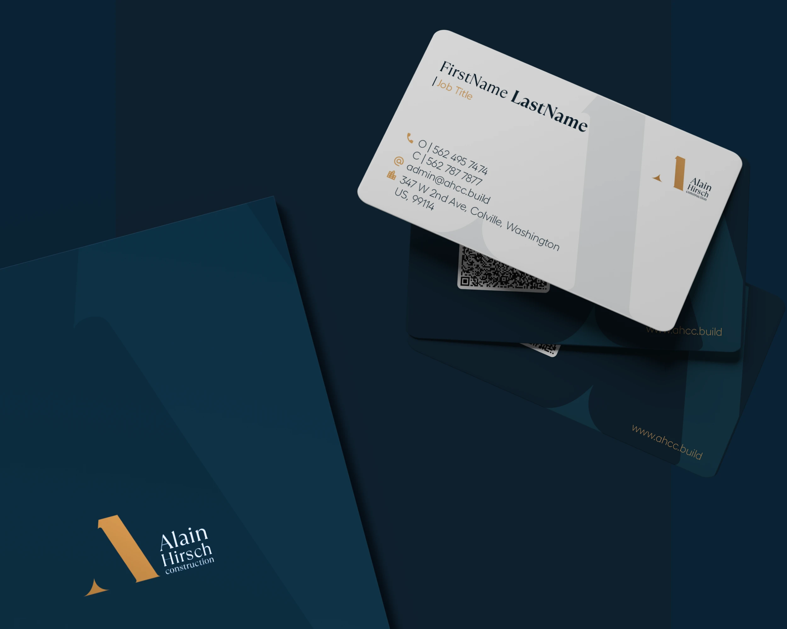 Rebranding for Alain Hirsch Construction, image 7