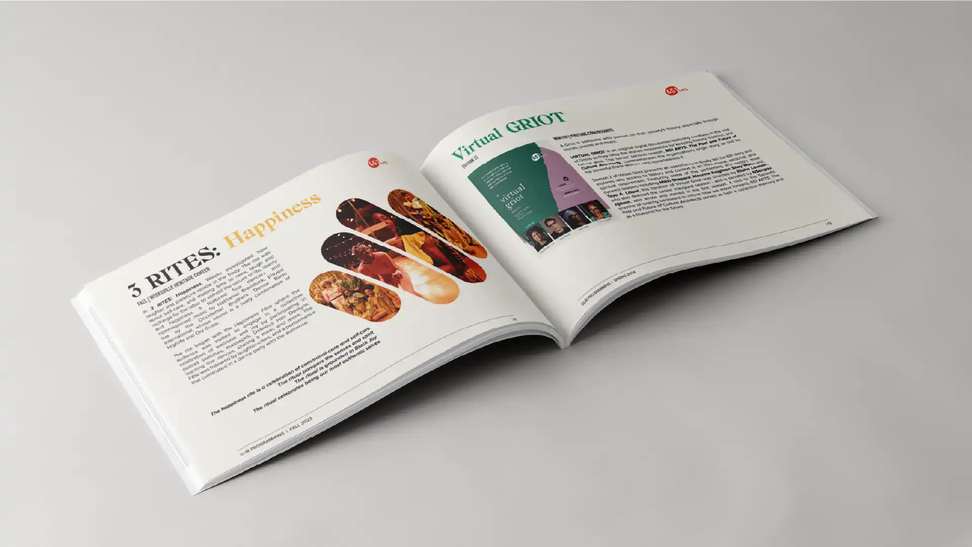 "Black Art Lives" Annual Report Design for 651 ARTS, image 6