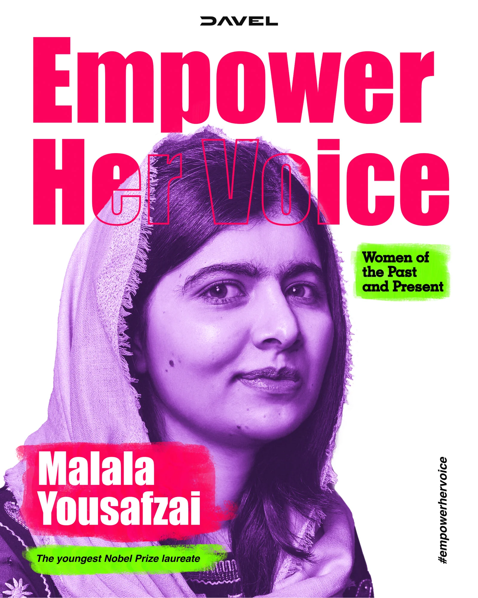"Empower Her Voice" Campaign for Davel Creative, image 1
