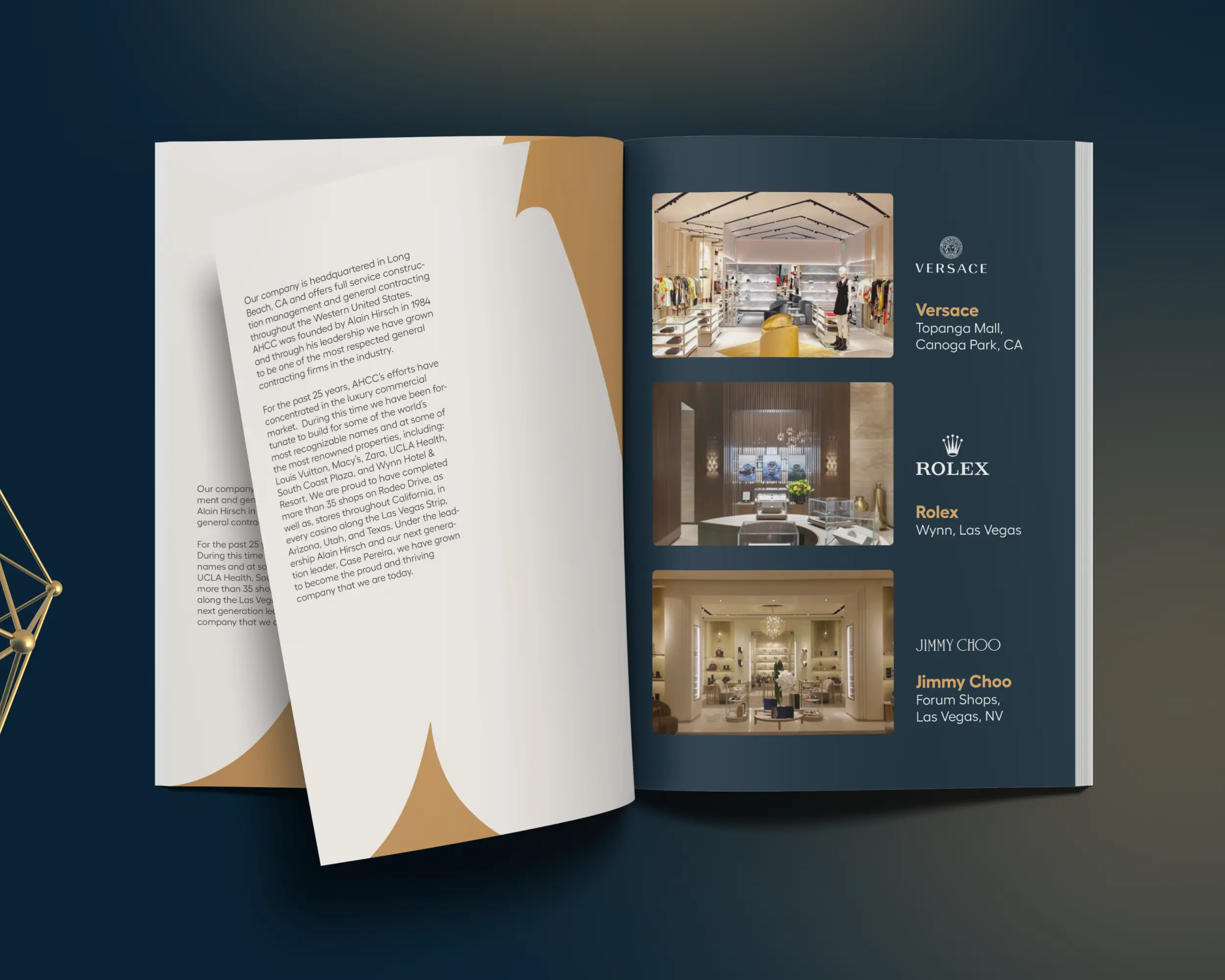 Rebranding for Alain Hirsch Construction, image 3