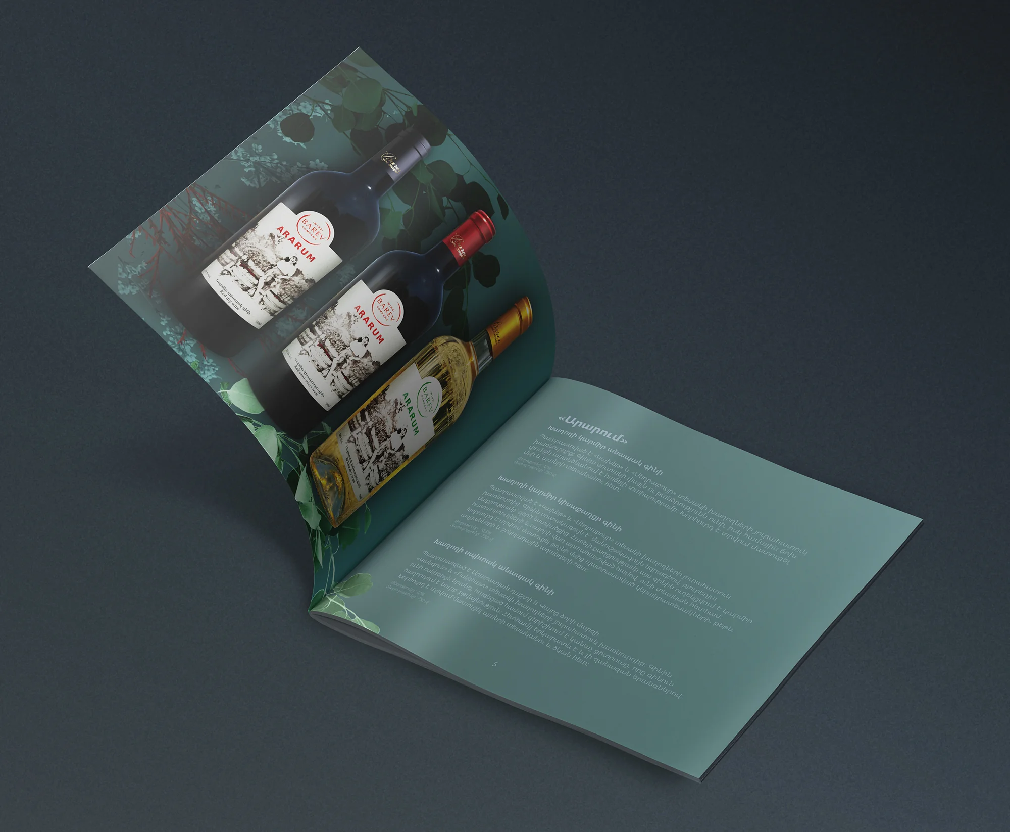Branding & Packaging Design for Barev Wine, image 4
