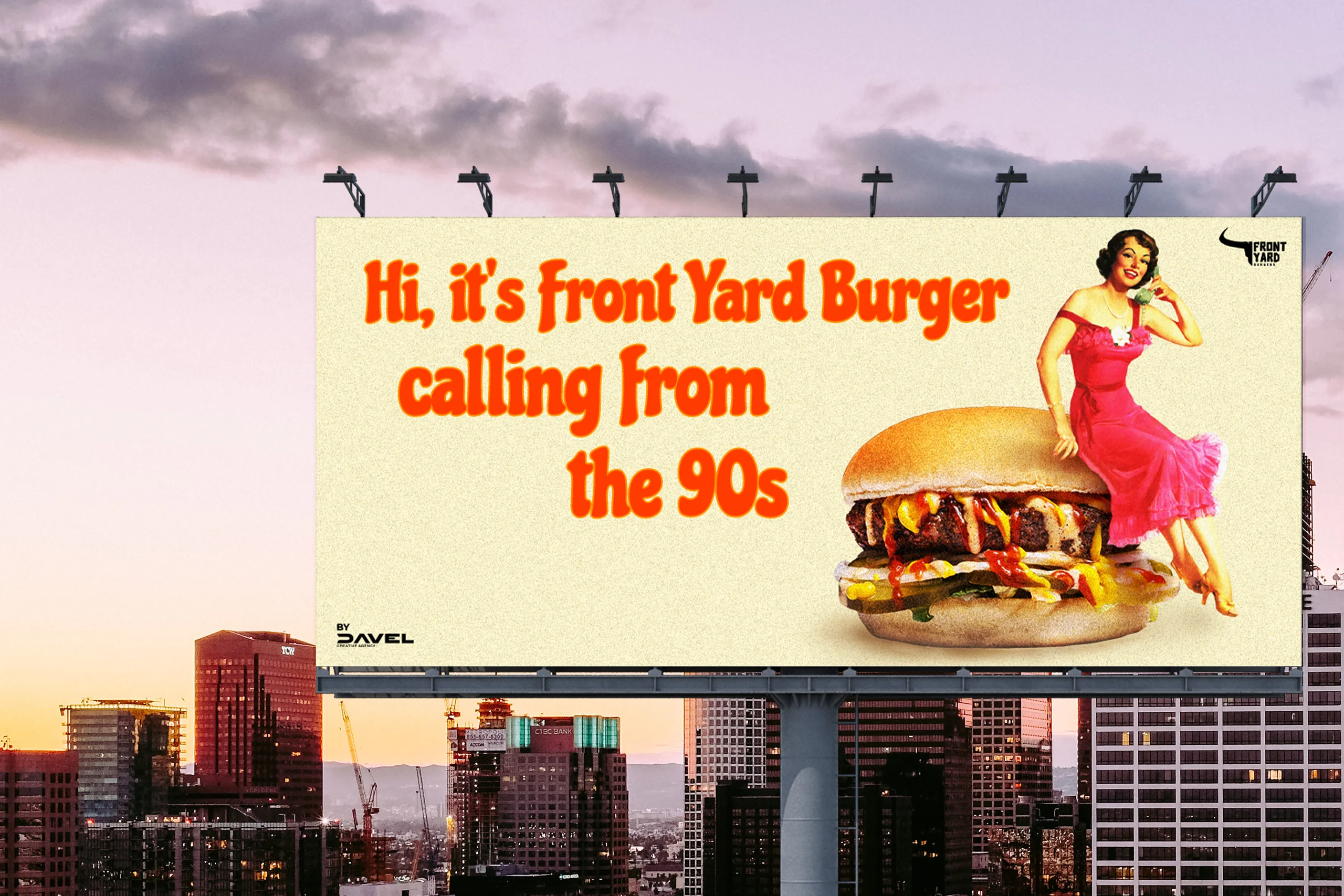 Nostalgia Campaign for Front Yard Burger, image 1