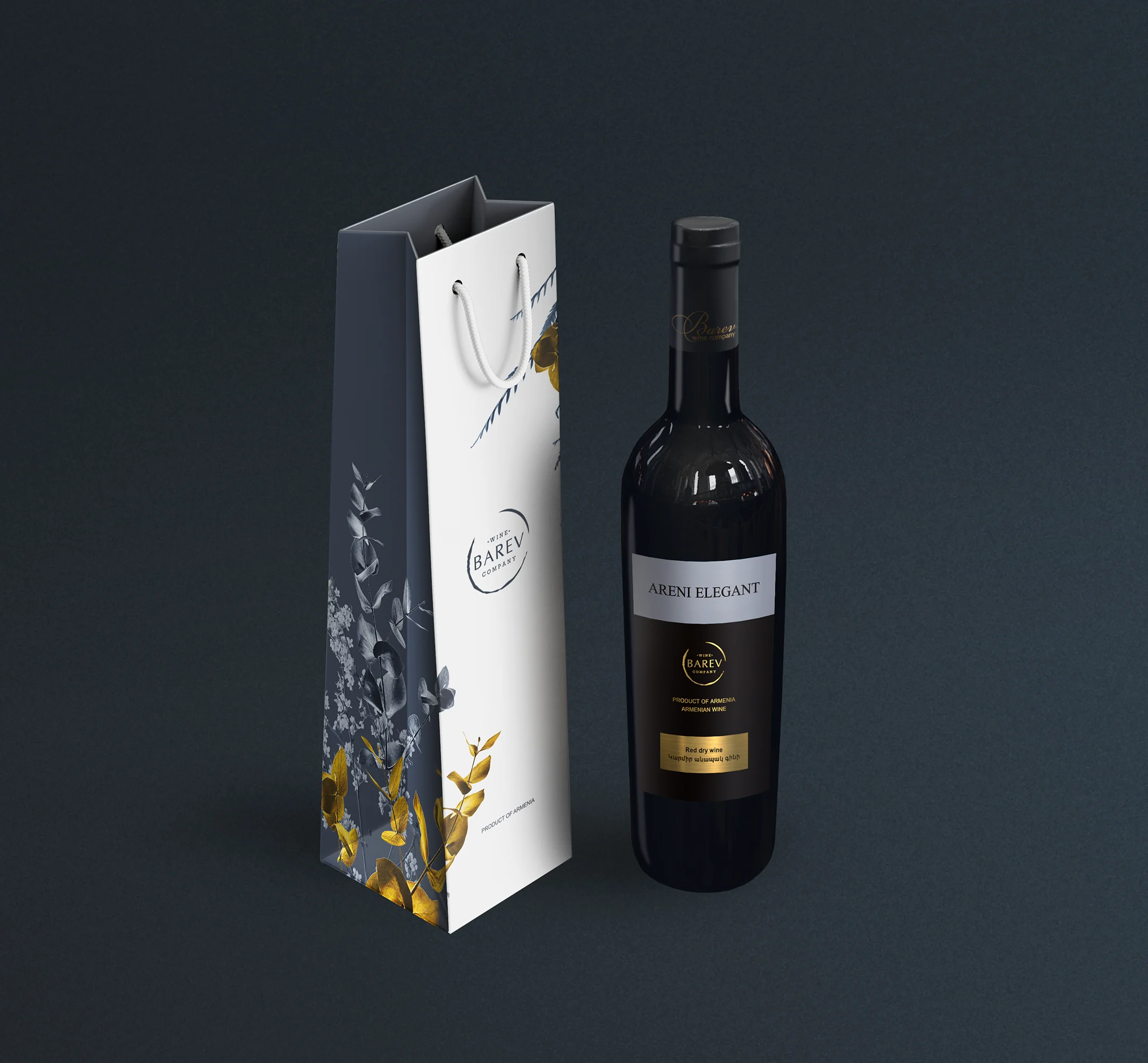 Branding & Packaging Design for Barev Wine, image 6