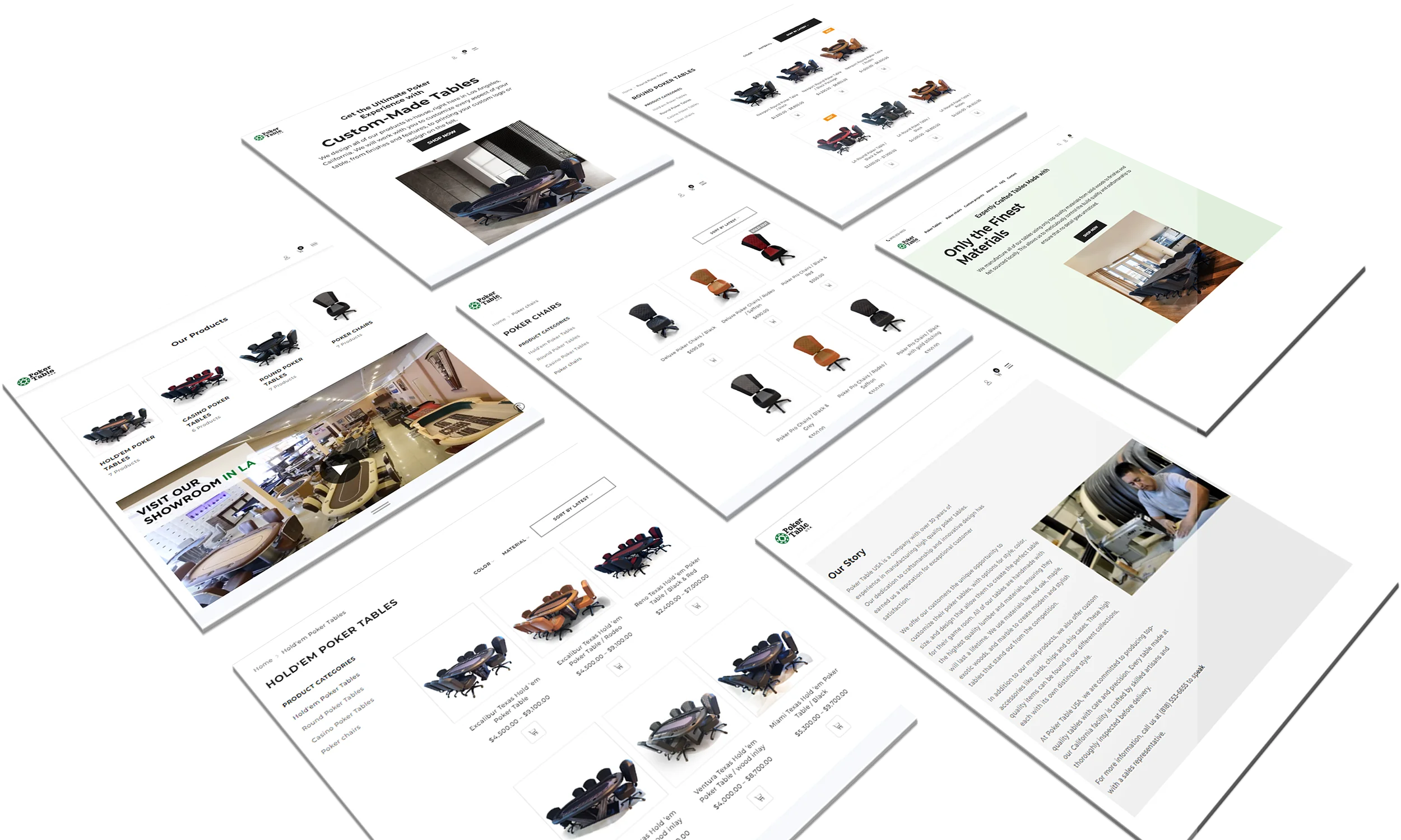 Website Development for Poker Table USA, image 3