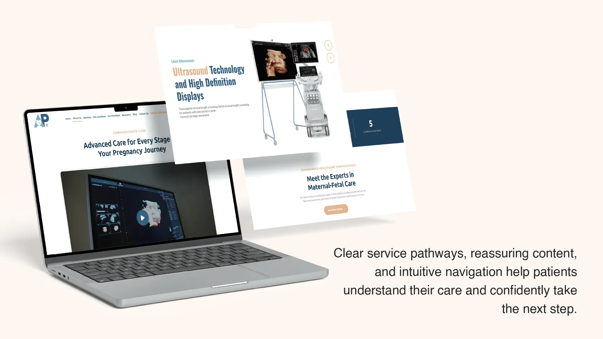 Website Development for Advanced Perinatology, image 4