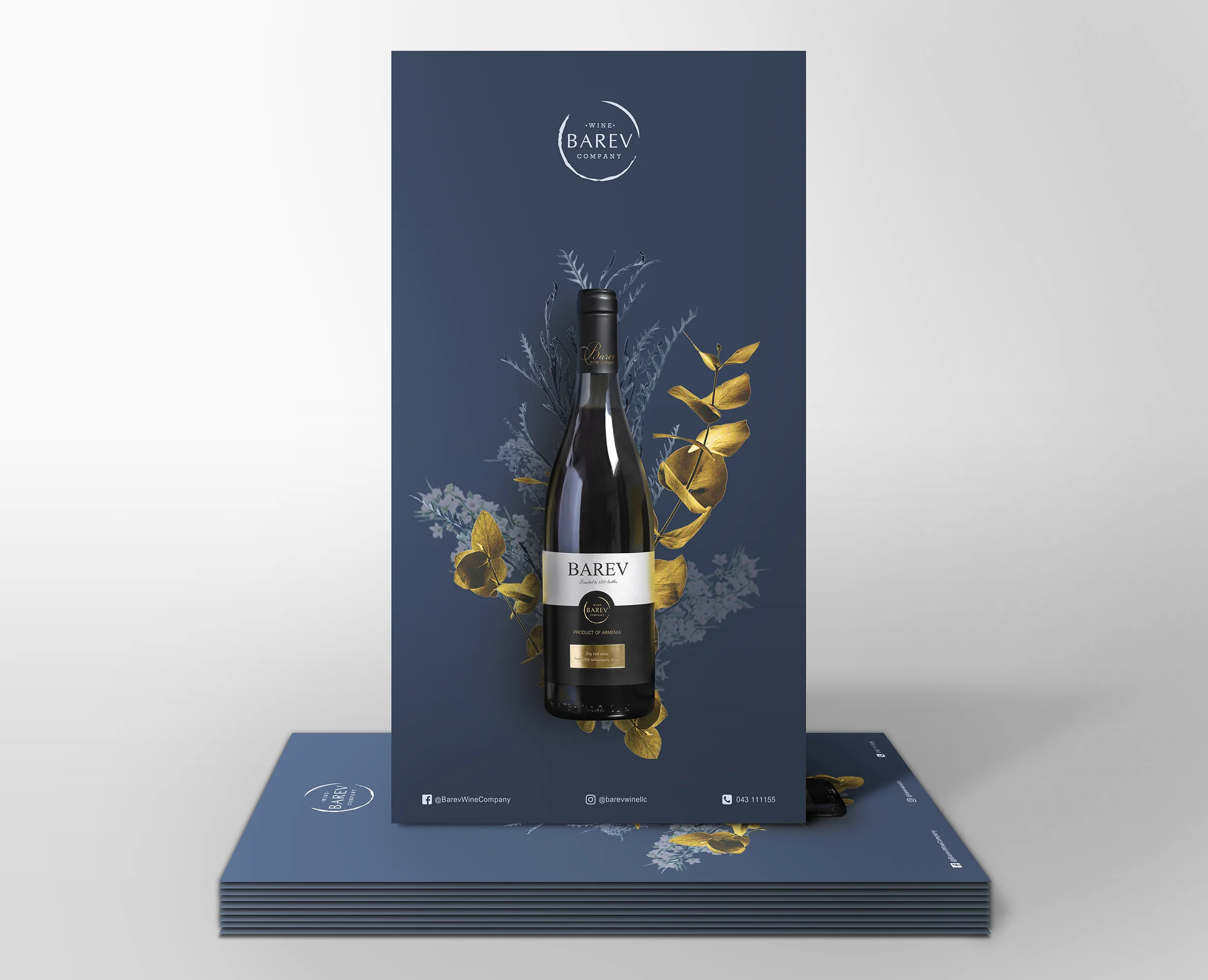 Branding & Packaging Design for Barev Wine, image 5