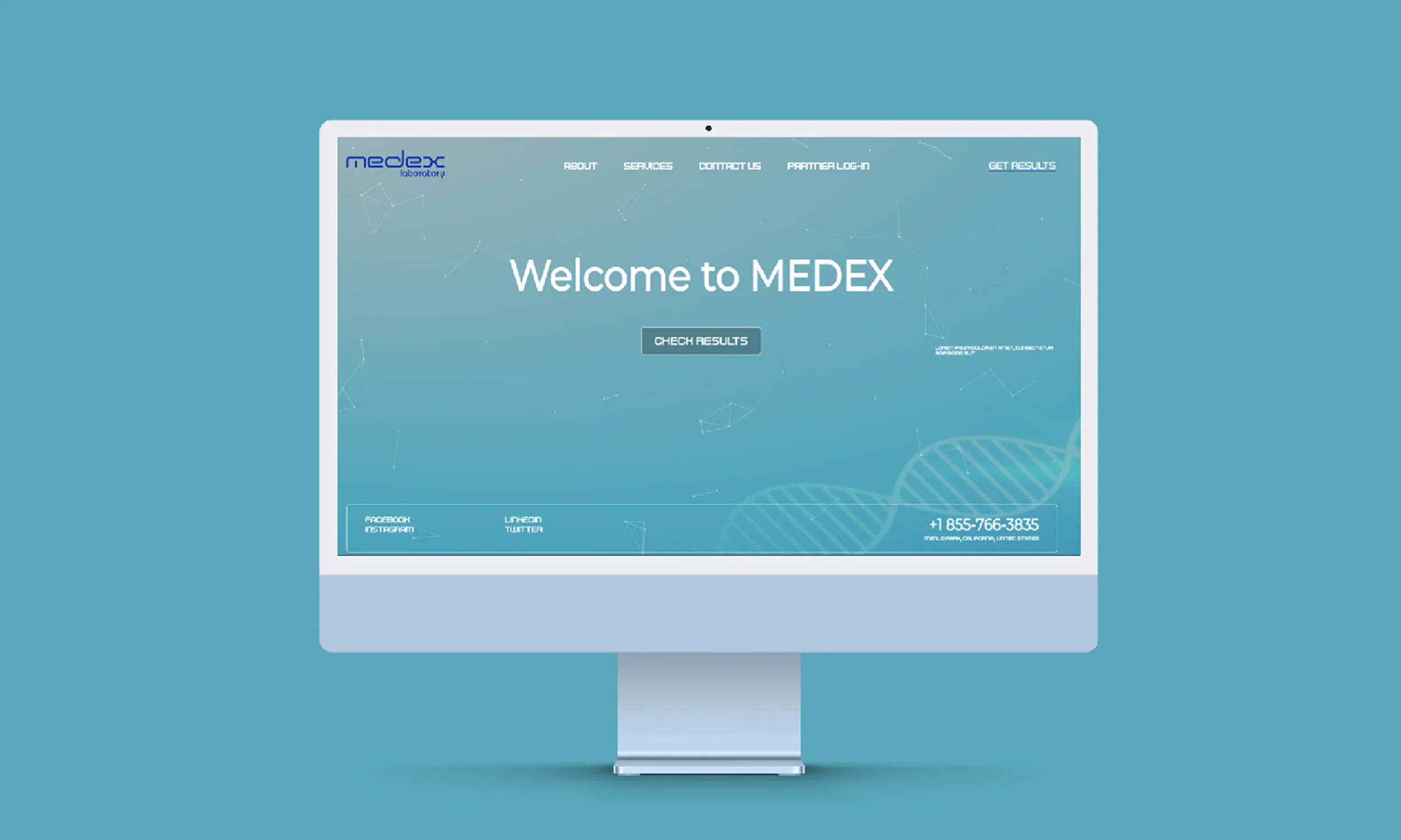 UX/UI Design for Medex Laboratory, image 2