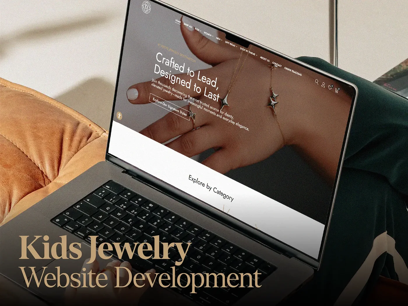 Website Development for Kids Jewelry