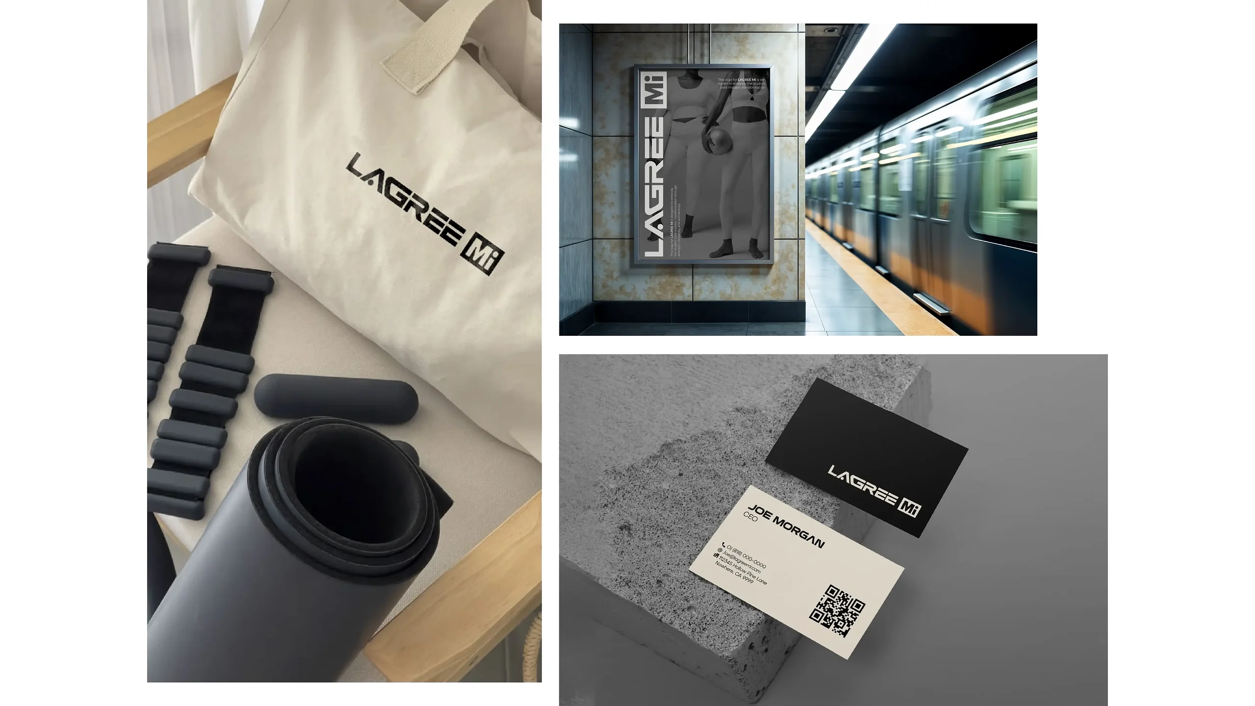 Branding & Logo Design for Lagree Mi Fitness Studio, image 3