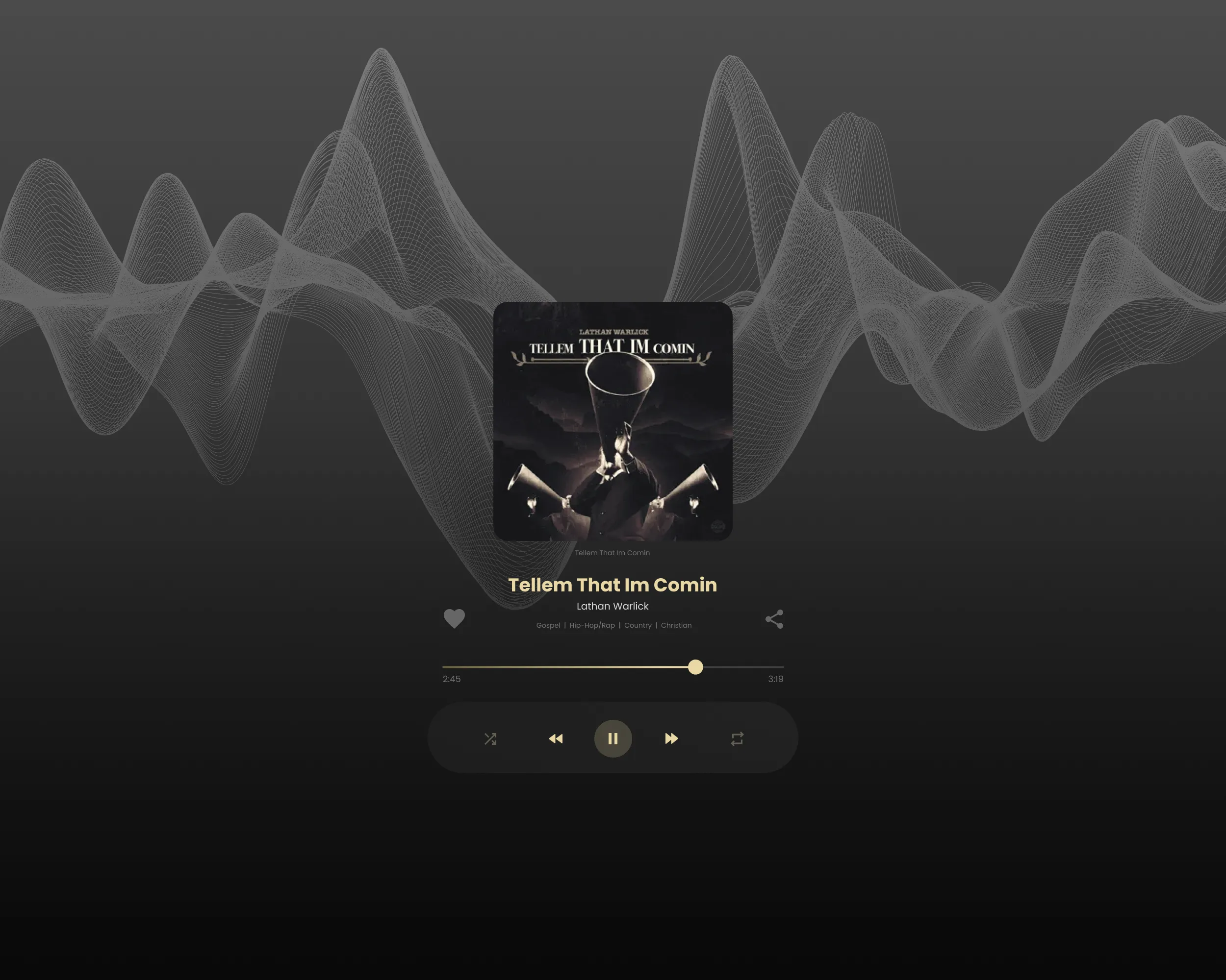 Audio App UX/UI Design for LIVV, image 6