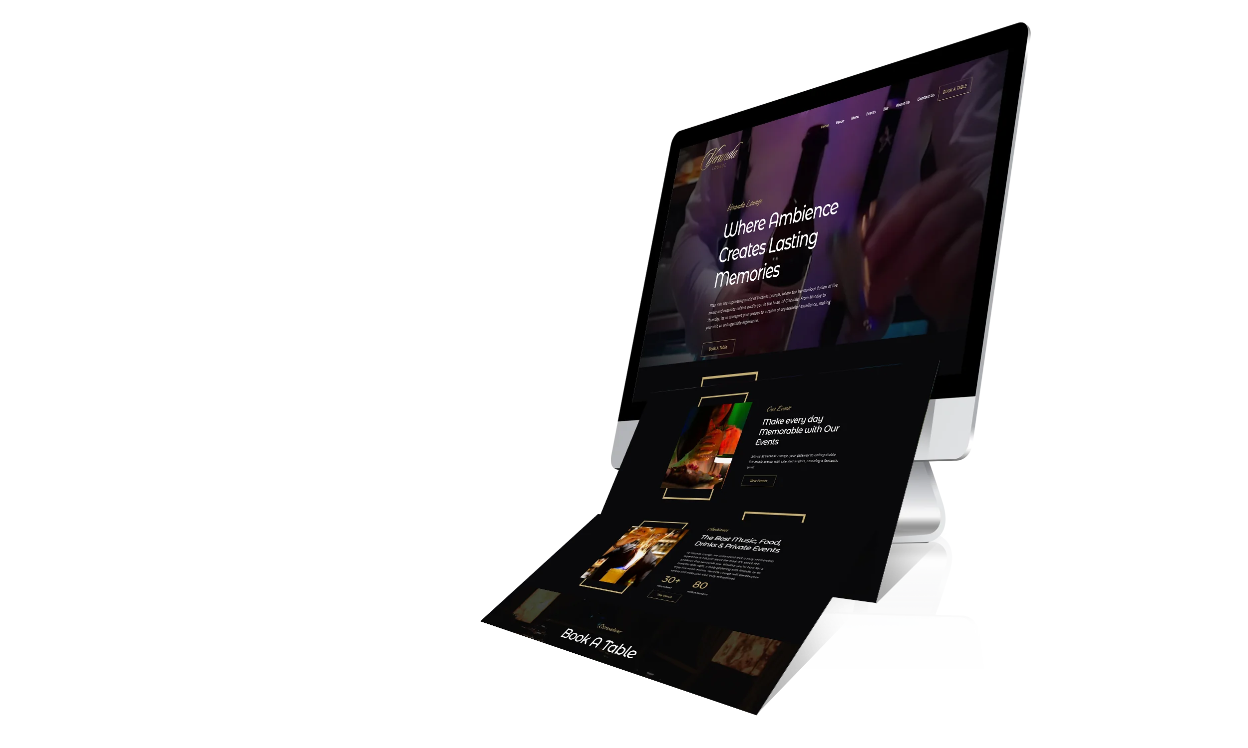 Website Development for Veranda Lounge, image 1