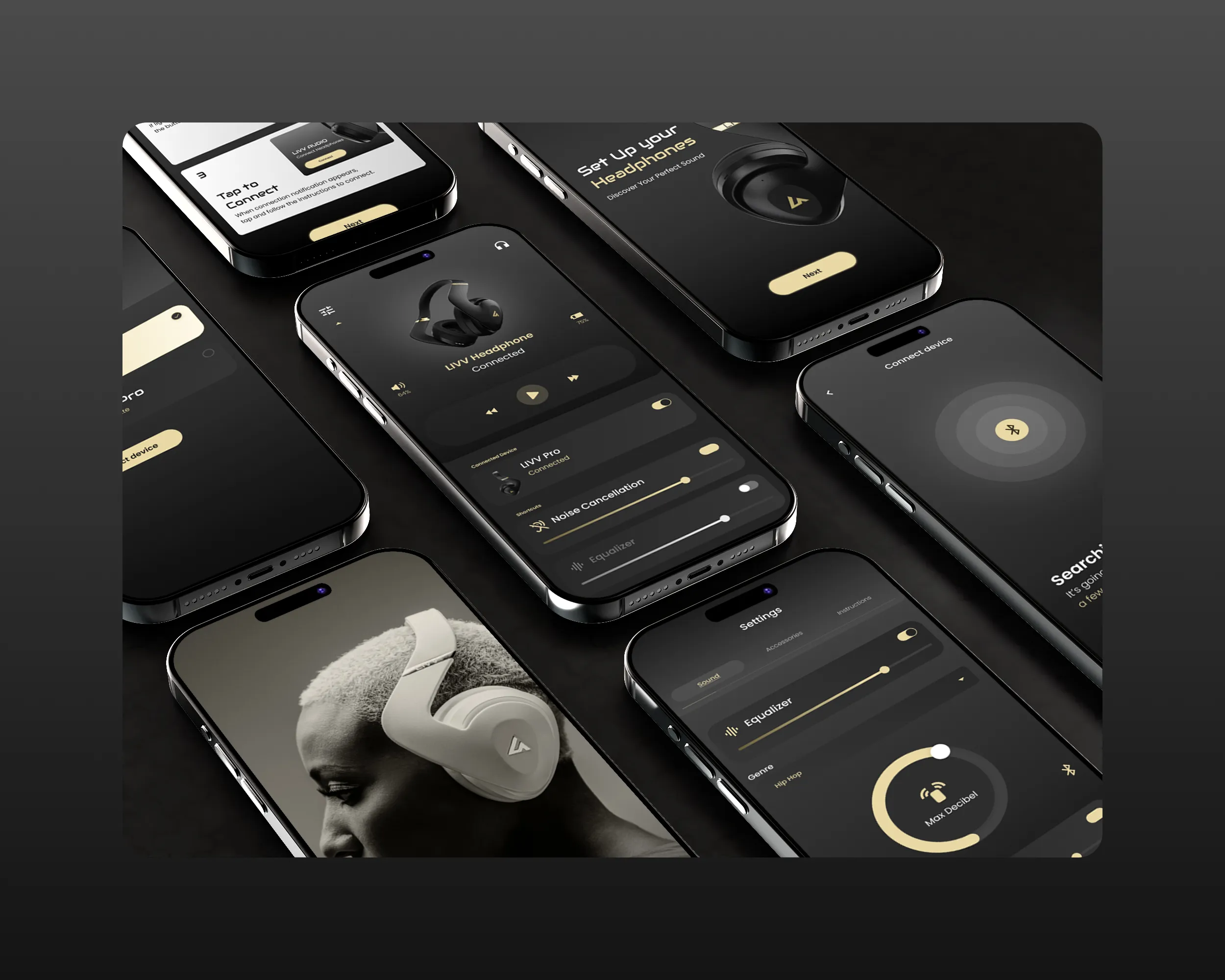 Audio App UX/UI Design for LIVV, image 3