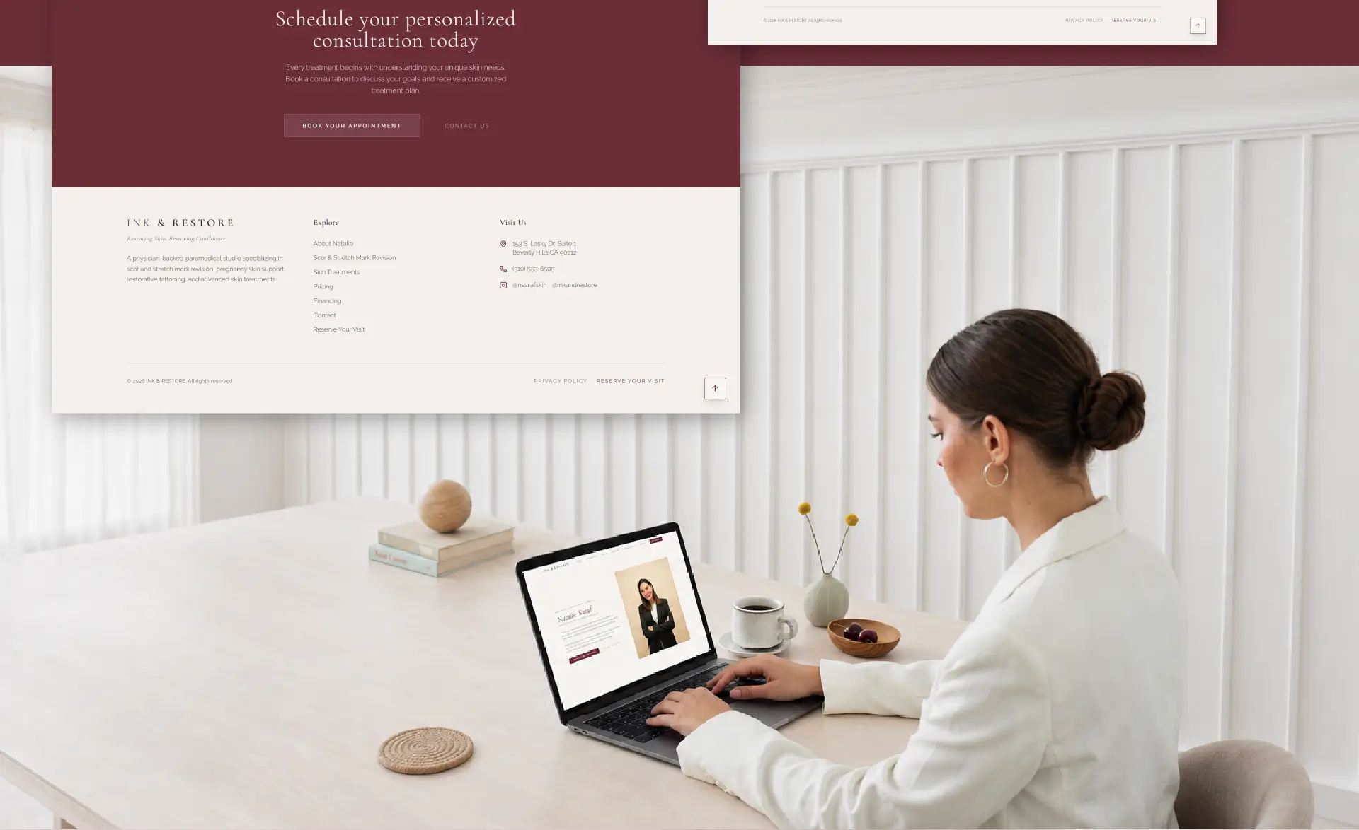Website Development for Ink & Restore, image 8